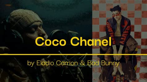 coco chanel bad bunny lyrics.